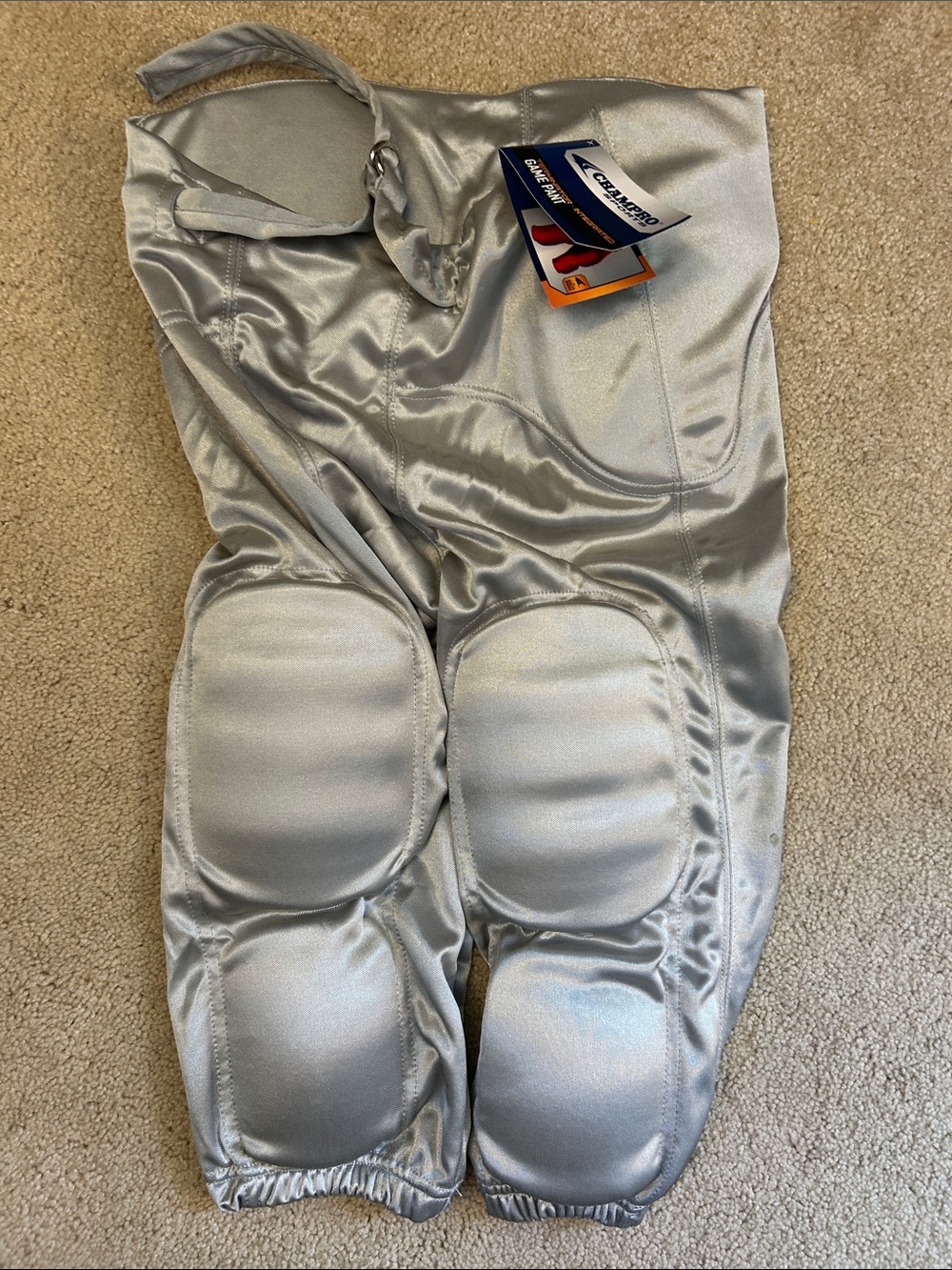 Champro Silver 7-PadProtective Football Gear for Kids